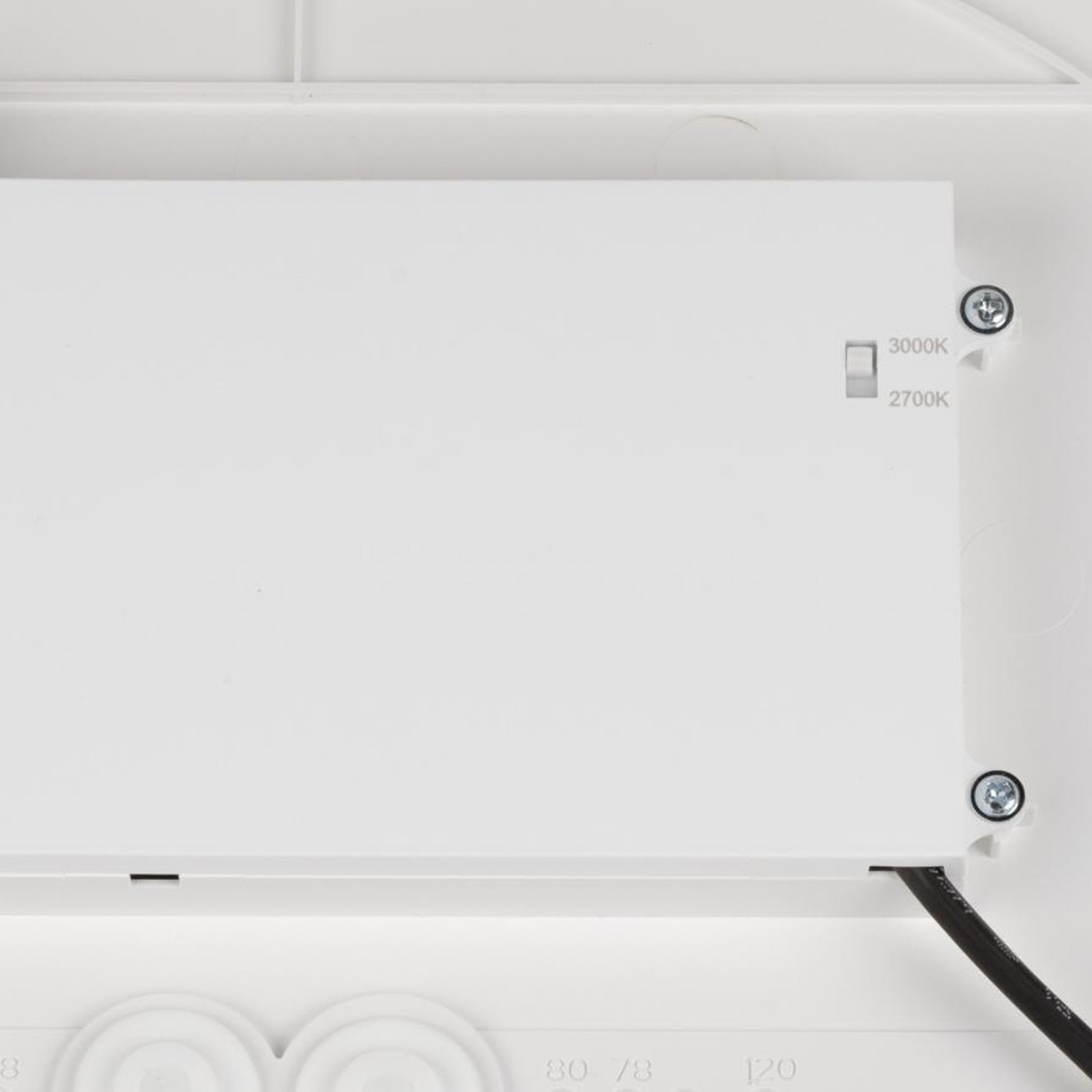 SLV plafonieră LED Decona Ø 42 cm alb/auriu metal - Baie - Modern - Aluminiu