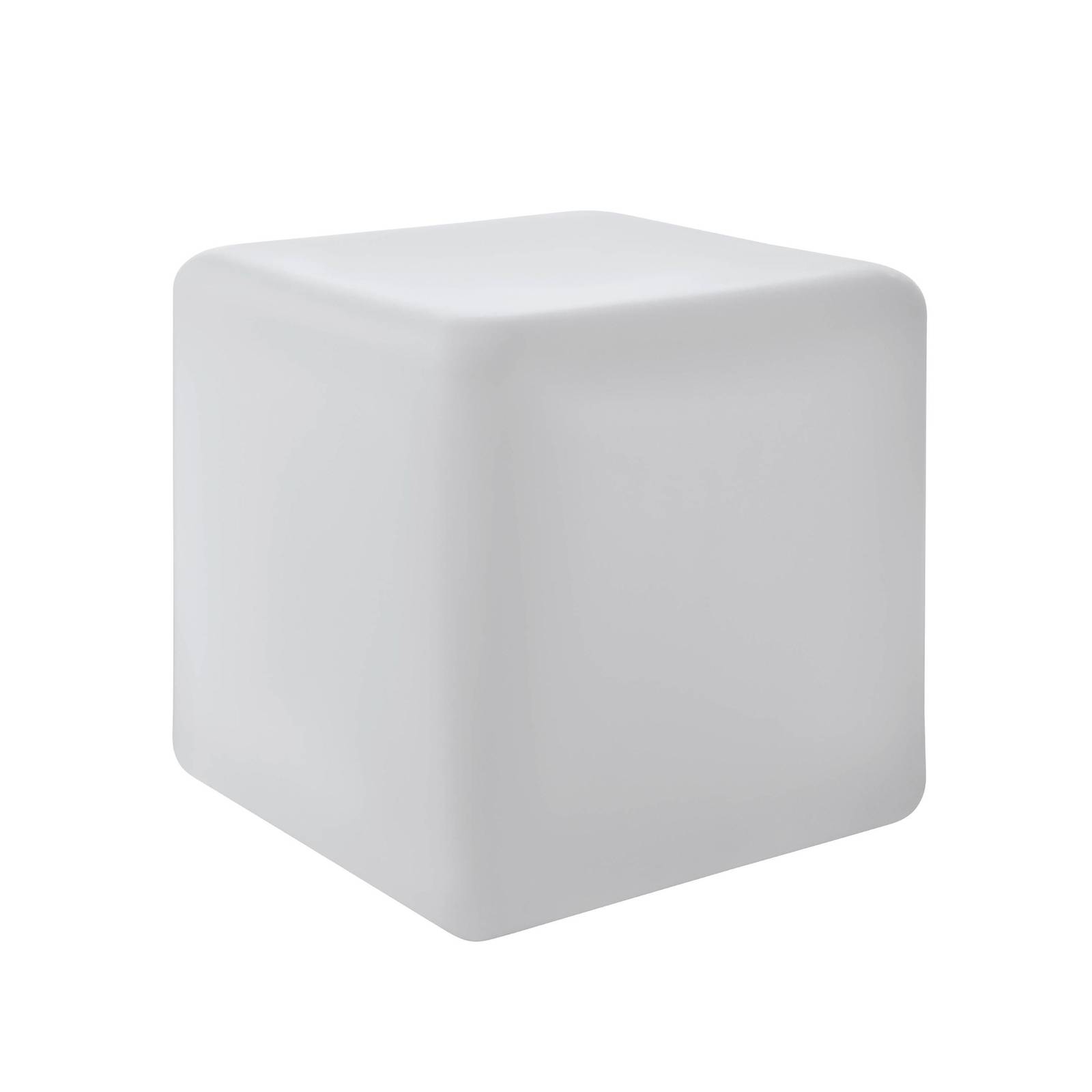 Kültéri világítás Bottona kocka E27 fehér 40x40 cm