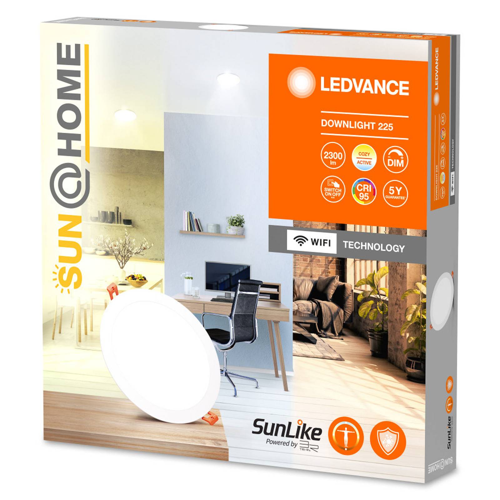 LEDVANCE SUN@Home Downlight Slim Ø 22,5 cm