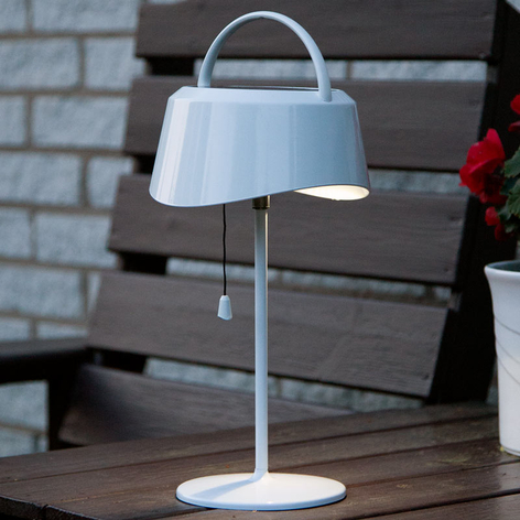 Solarbetriebene LED-Tischlampe Cervia - neigbar