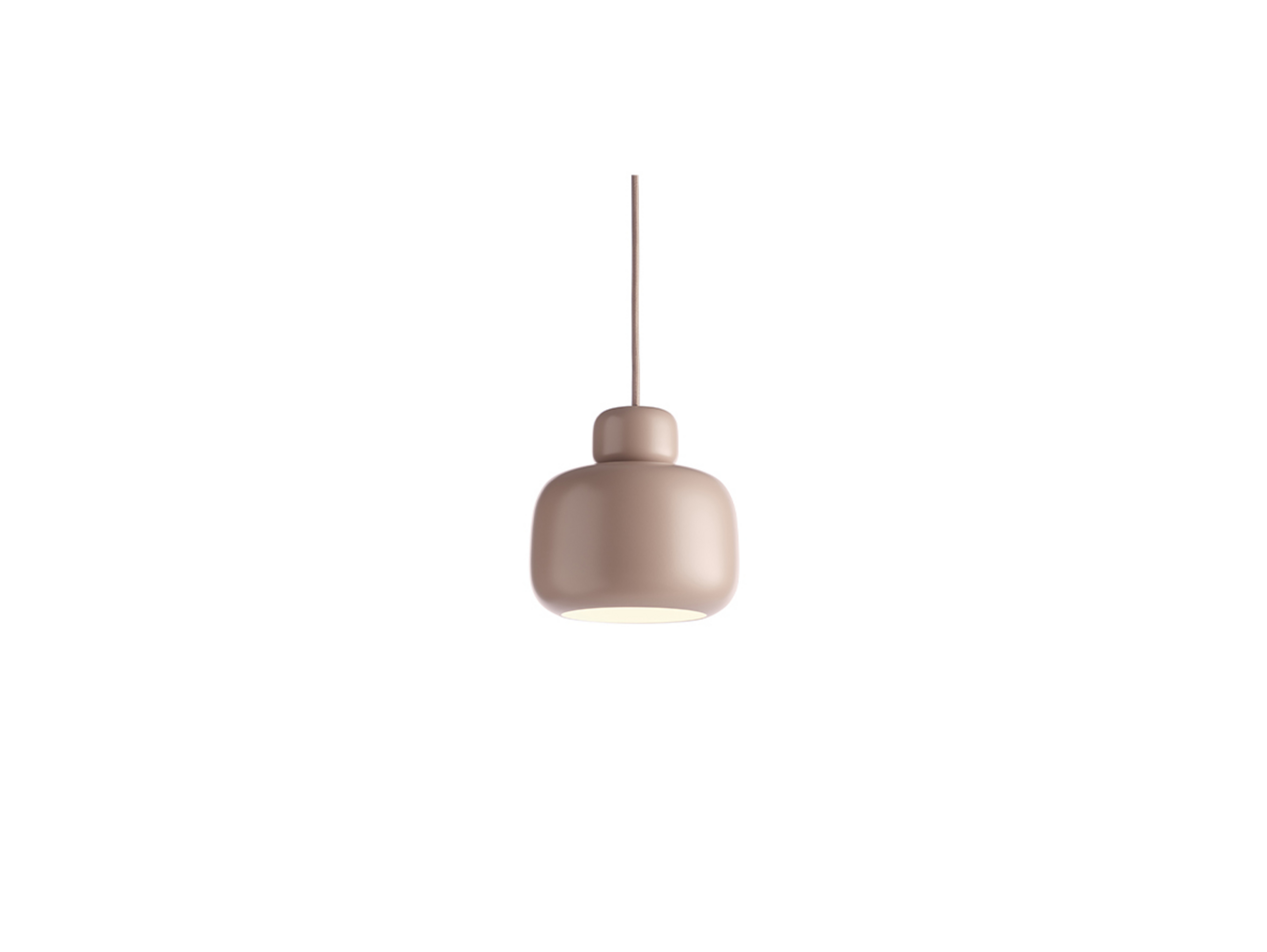 Stone Pendelleuchte Small Dusty Rose - Woud