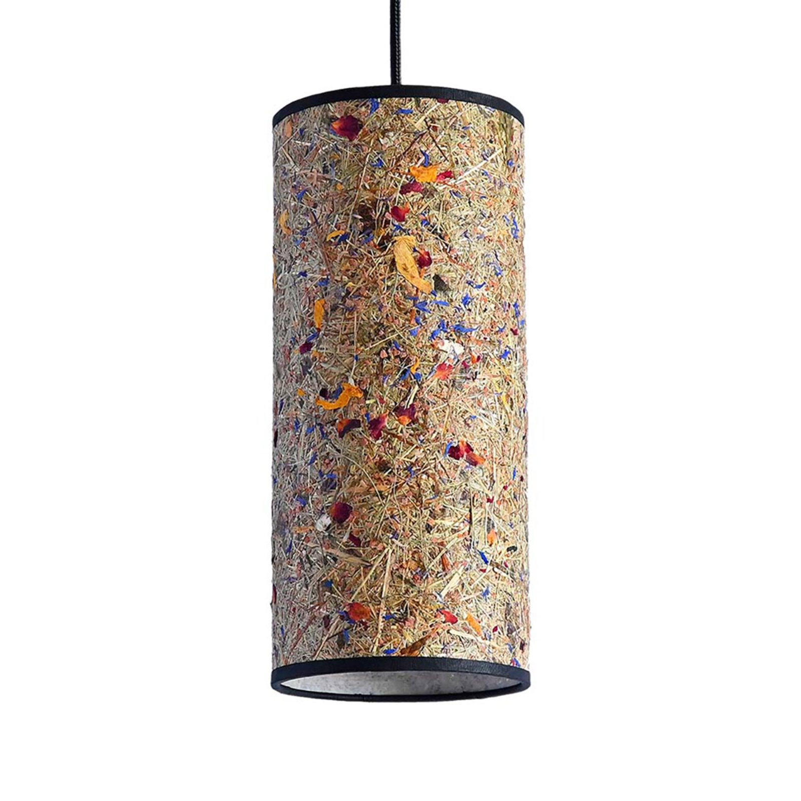 LeuchtNatur Nux hanging light made from alpine hay