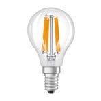 OSRAM LED lemputės lašas E14 1,2W su siūlu 4000K 255lm