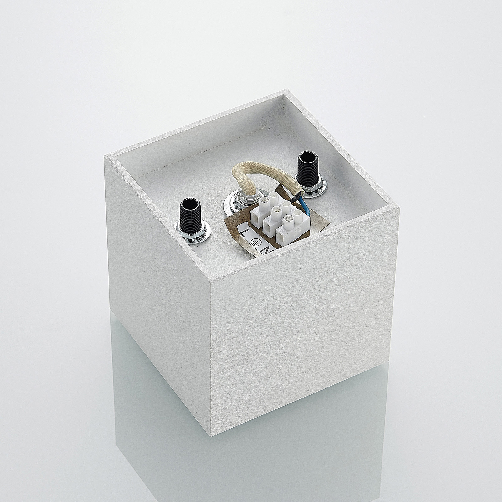 Parvin Square Focos de Superfície White - Lindby