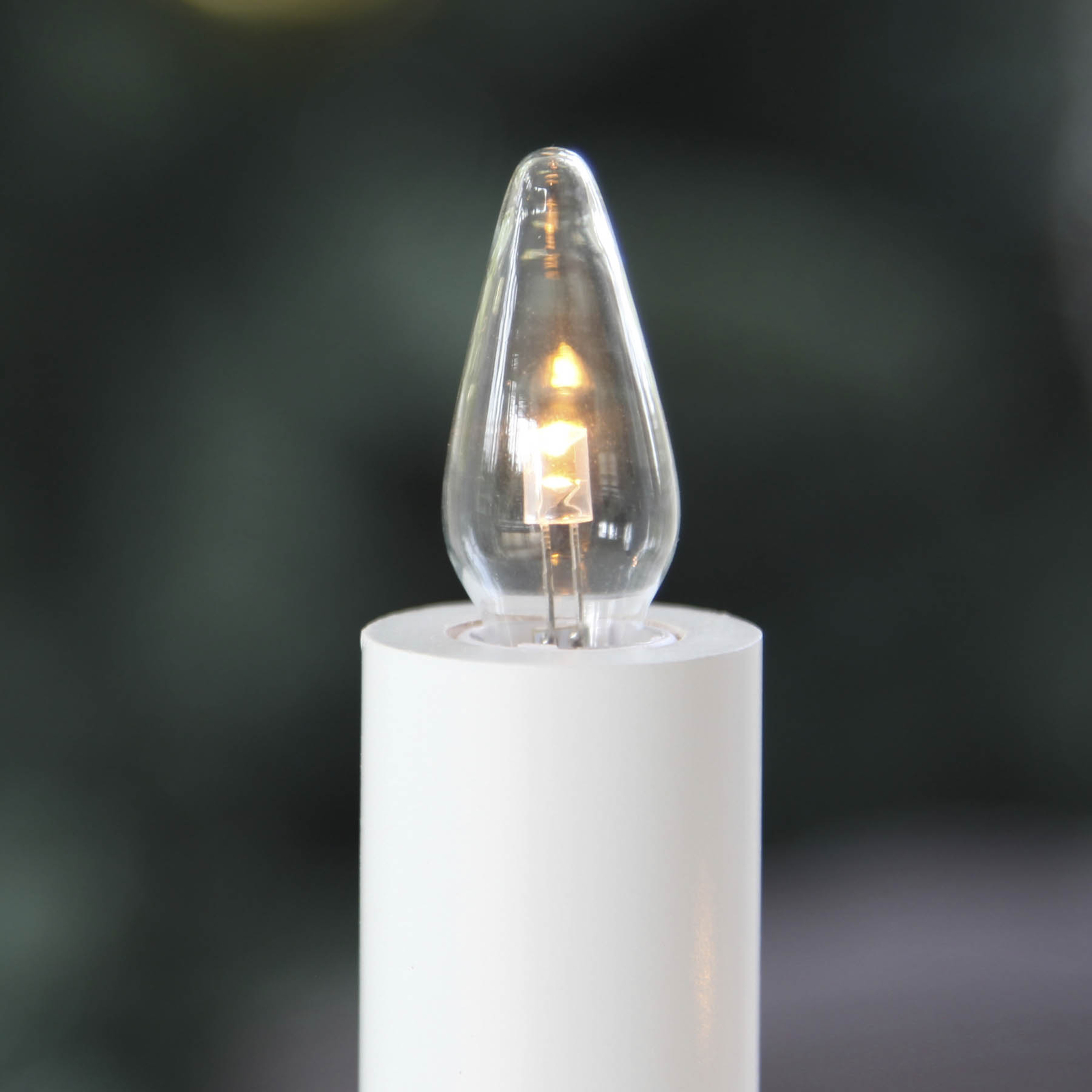 E10 0.2 W 10-55 V spare LED bulbs, set of 3, clear
