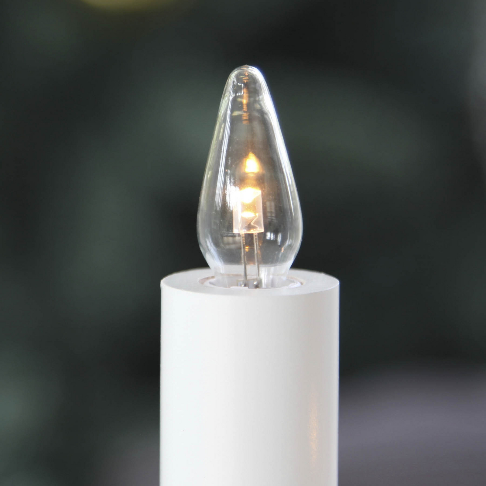 thumbnail image 2 of E10 LED Bulbs 6V Warm/Cool White For Advent Star Poinsettia Lamps - 2W, 2500-3000K 2 of 6