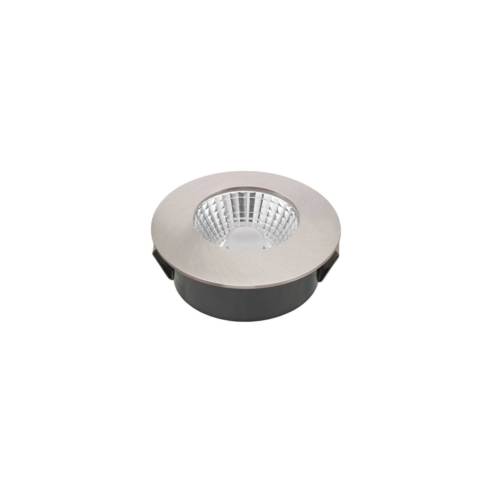 LED-Deckeneinbauspot Diled, Ø 6,7 cm, 3.000 K, stahl