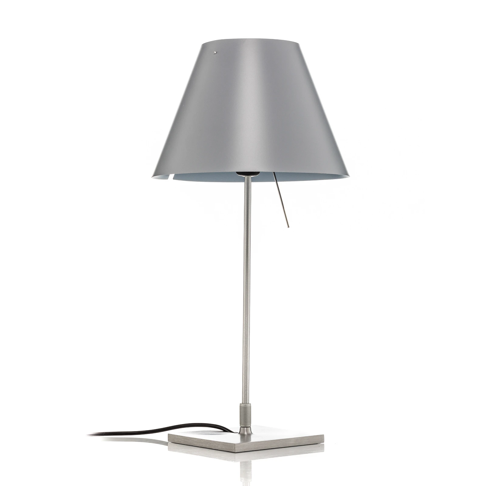 Luceplan Costanzina tafellamp alu, betongrijs
