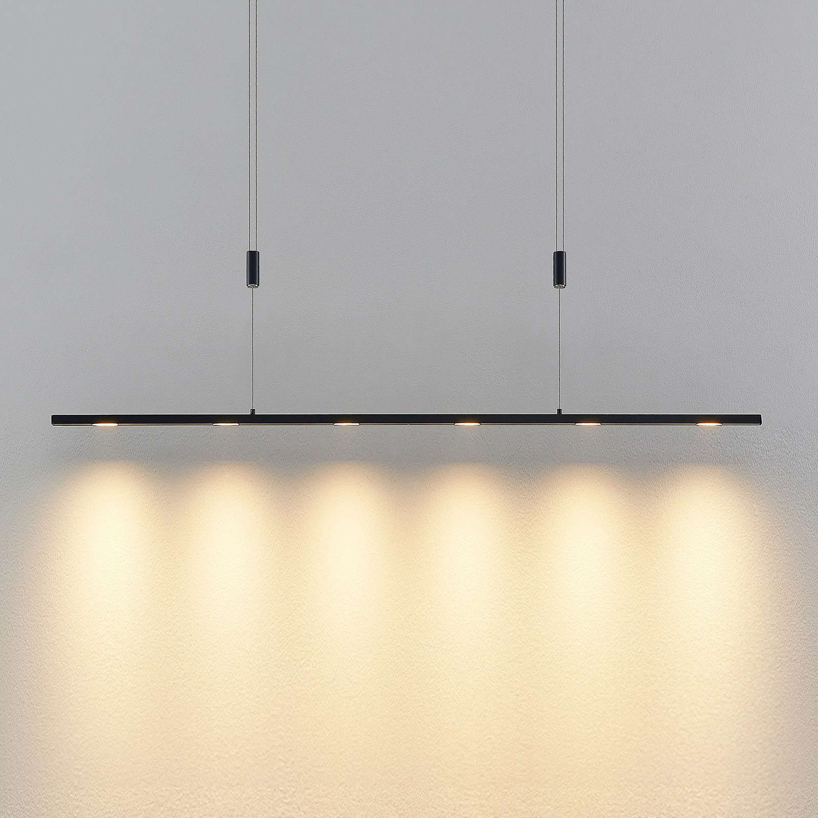 Stakato 6 LED Pendel L120 Black - Lucande