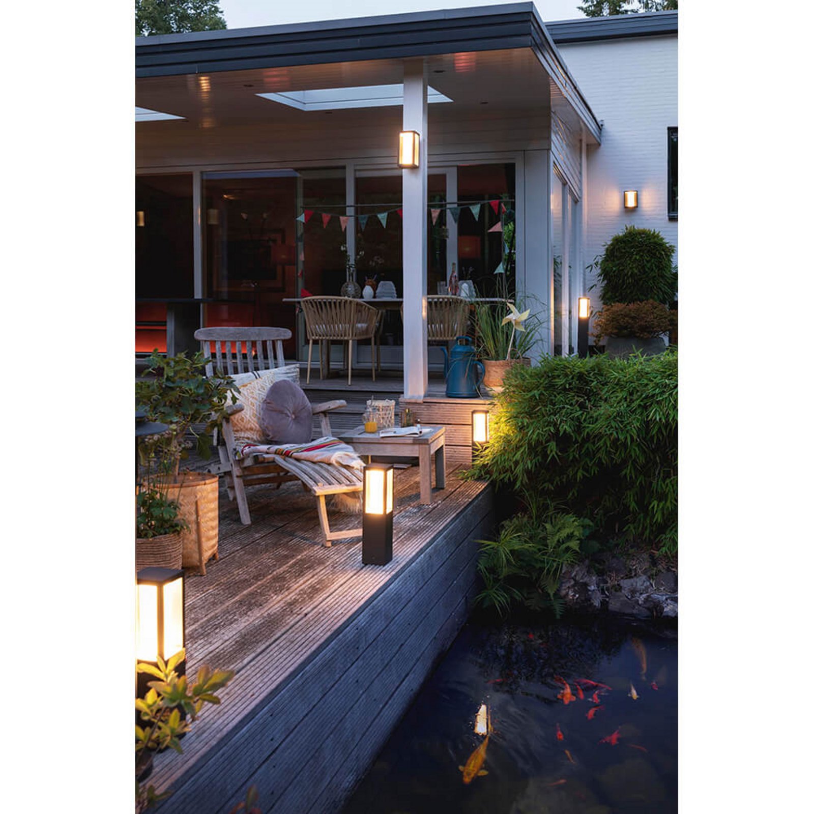 Impress Hue Lampadare Exterior High White/Color Amb. - Philips Hue