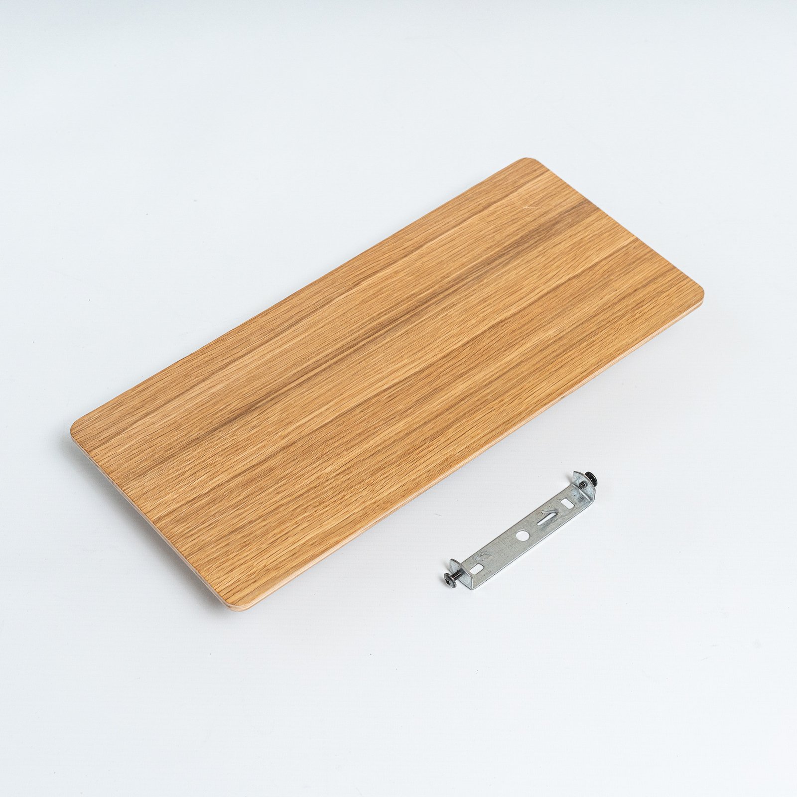 Envostar Tavola aplique, madera de roble, 35x16cm
