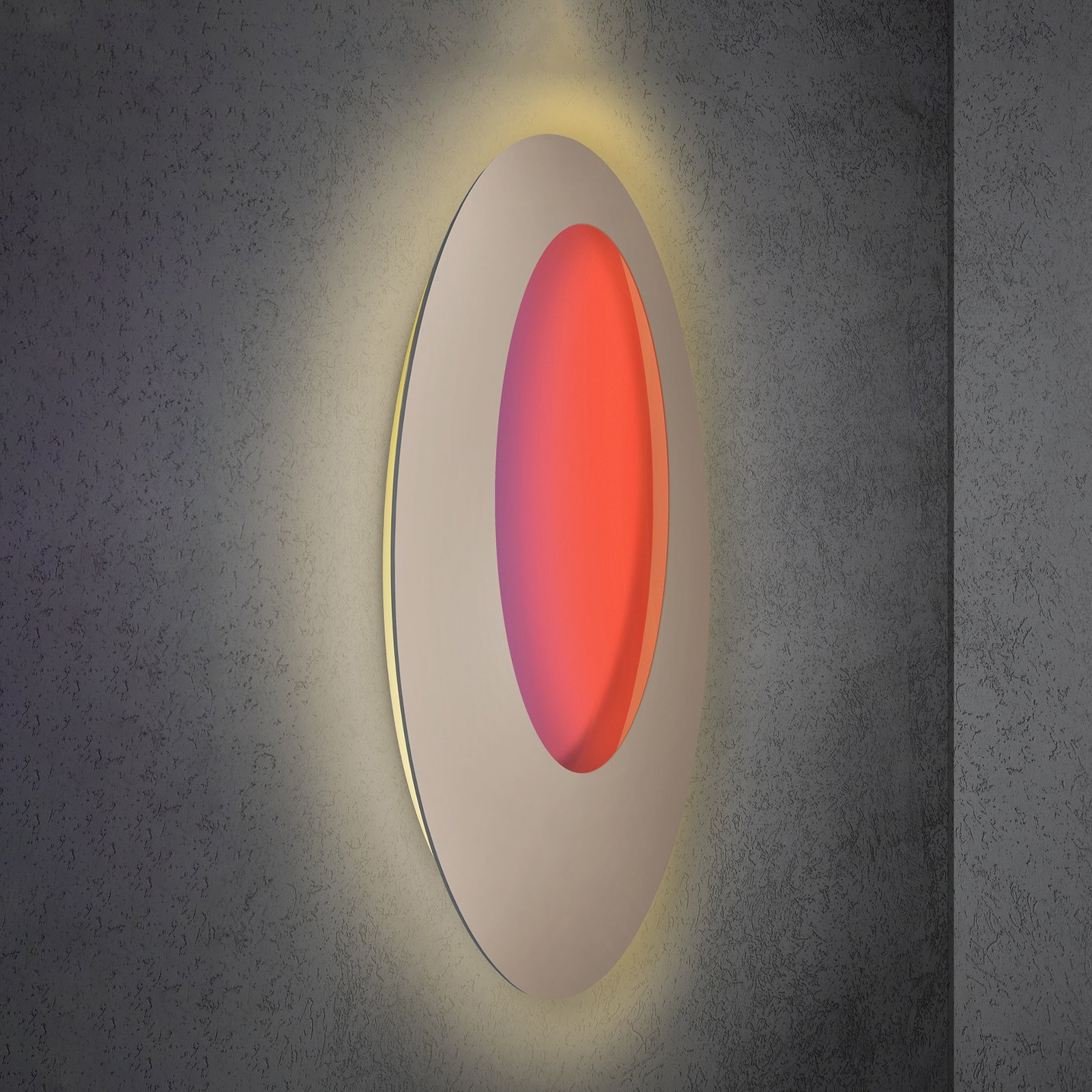 Escale Blade Open LED wall lamp with RGBW