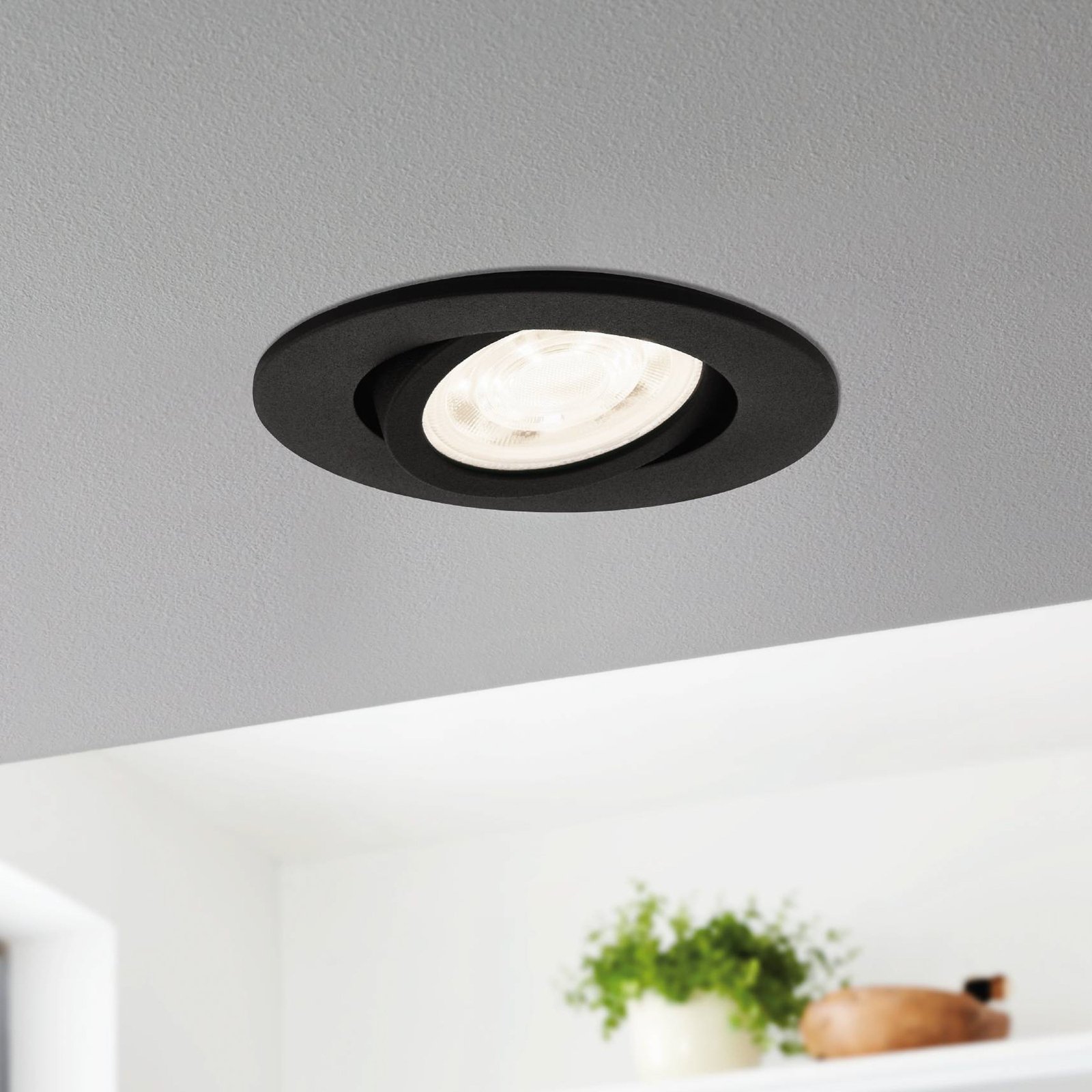 EGLO connect Saliceto-Z LED recessed light round