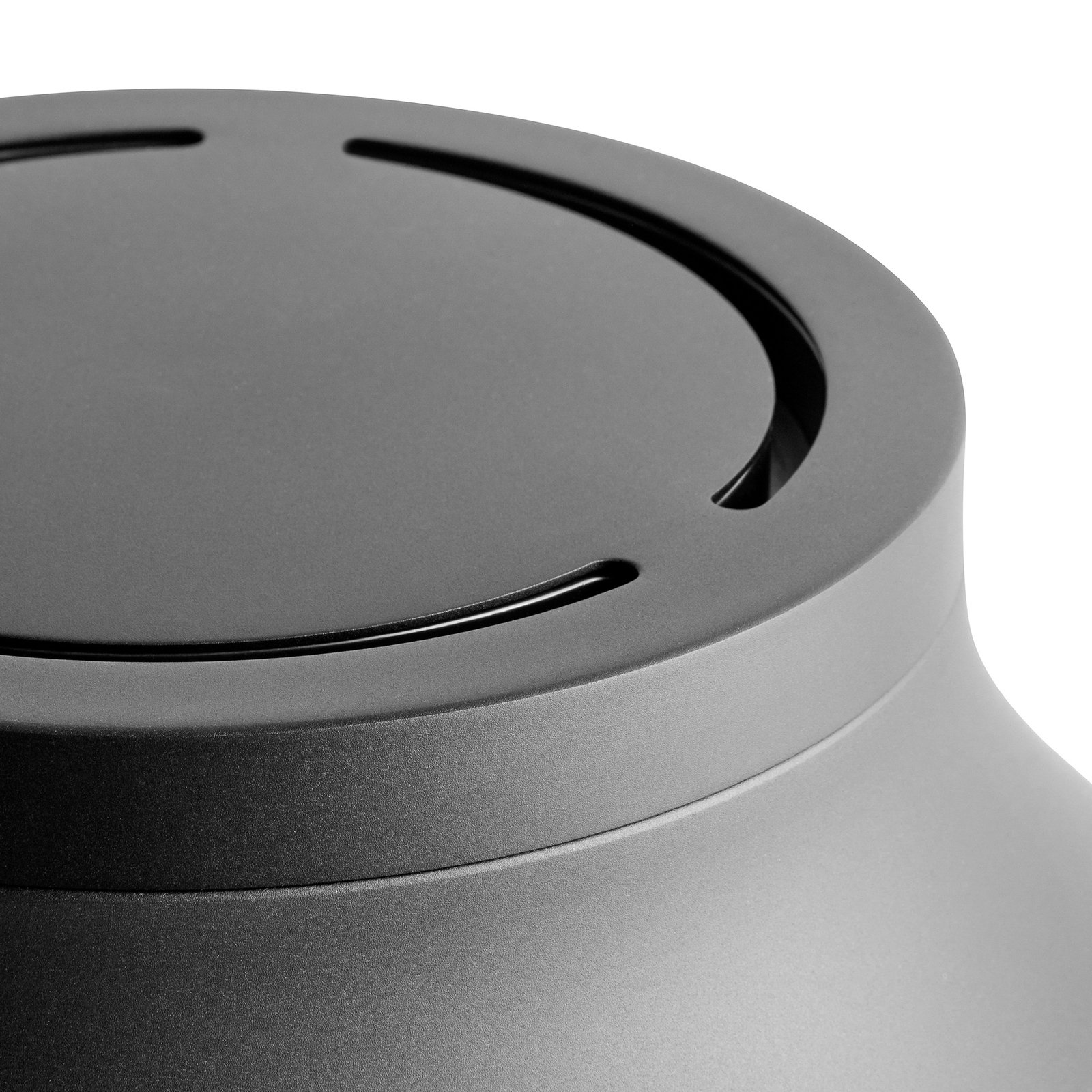 PC Bordlampe L Soft Black/Alu - HAY