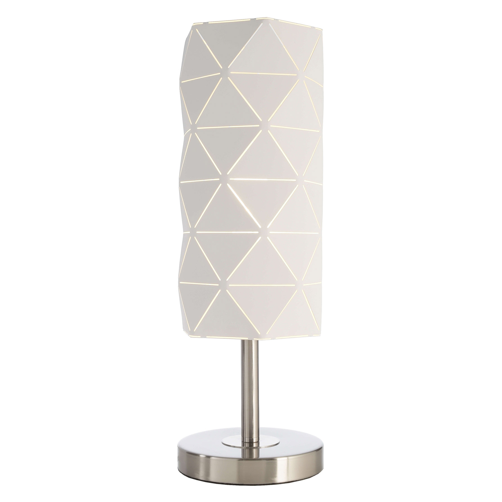 Asterope table lamp, linear white
