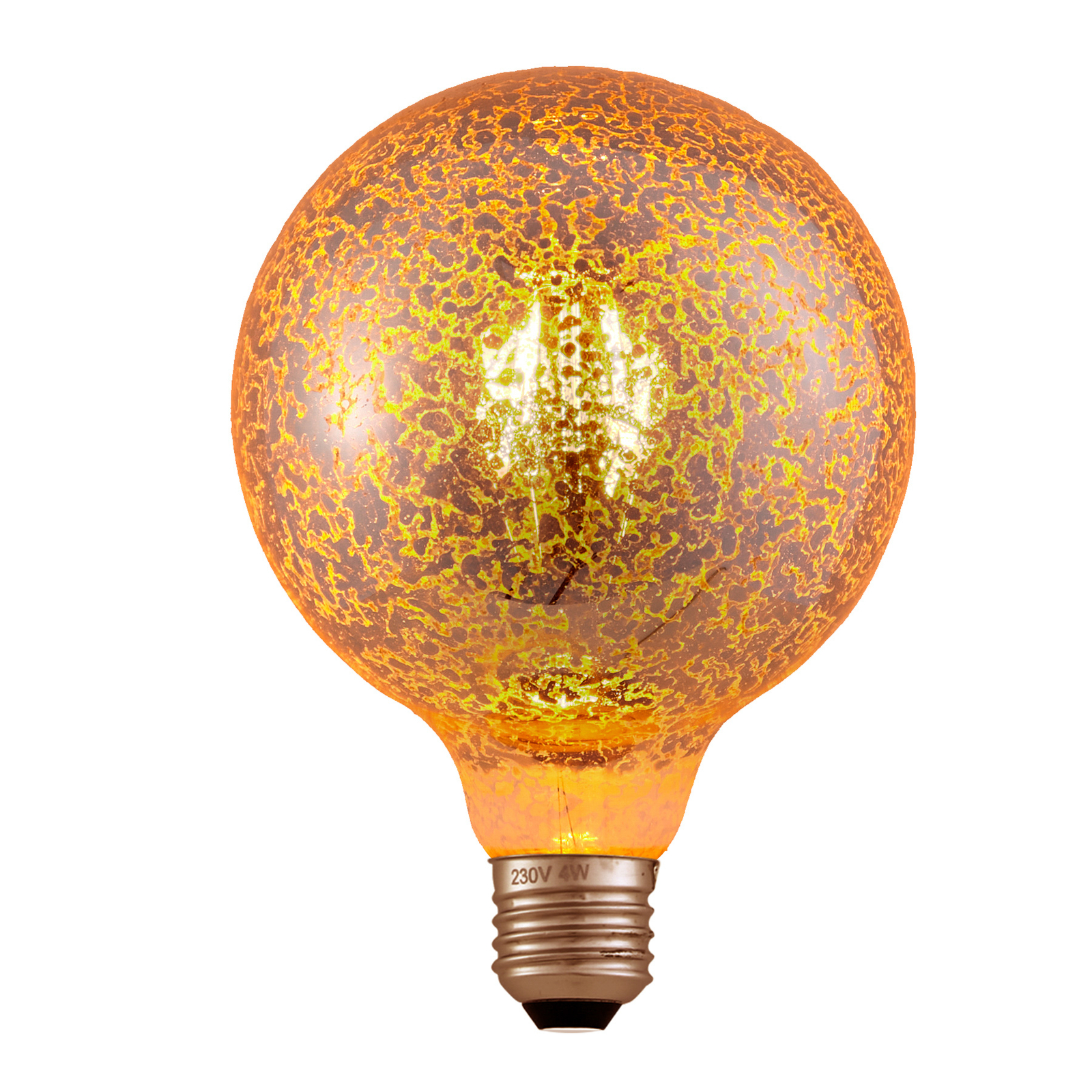Lucande LED žiarovka E27 Ø12,5cm 4W 1 800K konfety