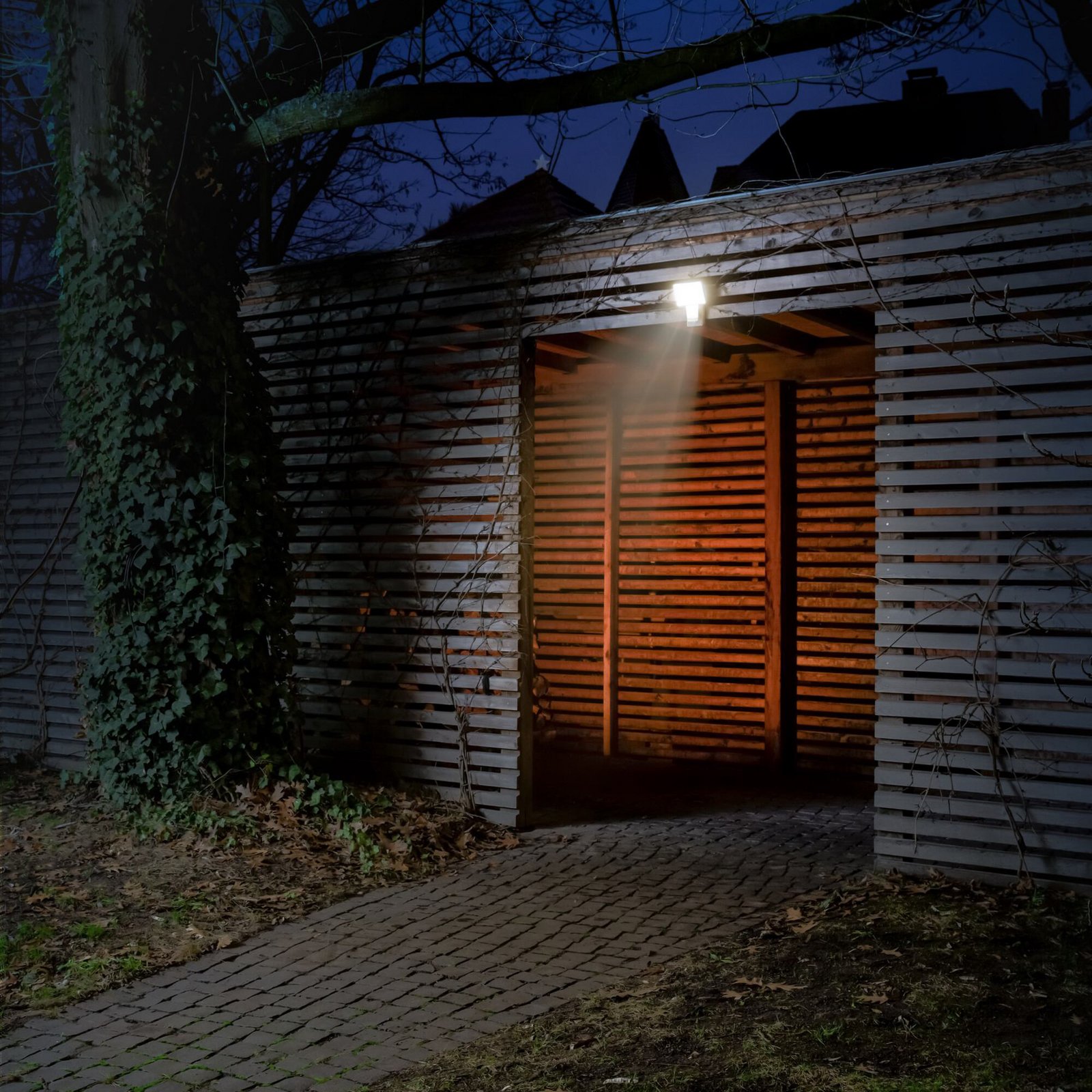 OSRAM LED-Sensor-Außenstrahler ENDURA PRO FLOOD, grau, 27 W