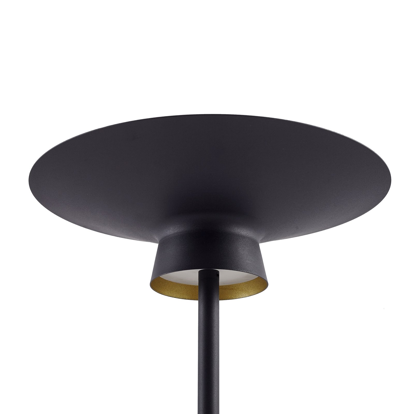 Lindby LED lampadaire Norvind, noir, métal, à 1 lampe