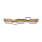 Galad 5 LED Ceiling Lamp Wood - Lindby