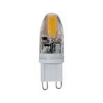 Lampadina LED, pin, G9, 1,8 W, chiara, 2.800 K, dimmerabile