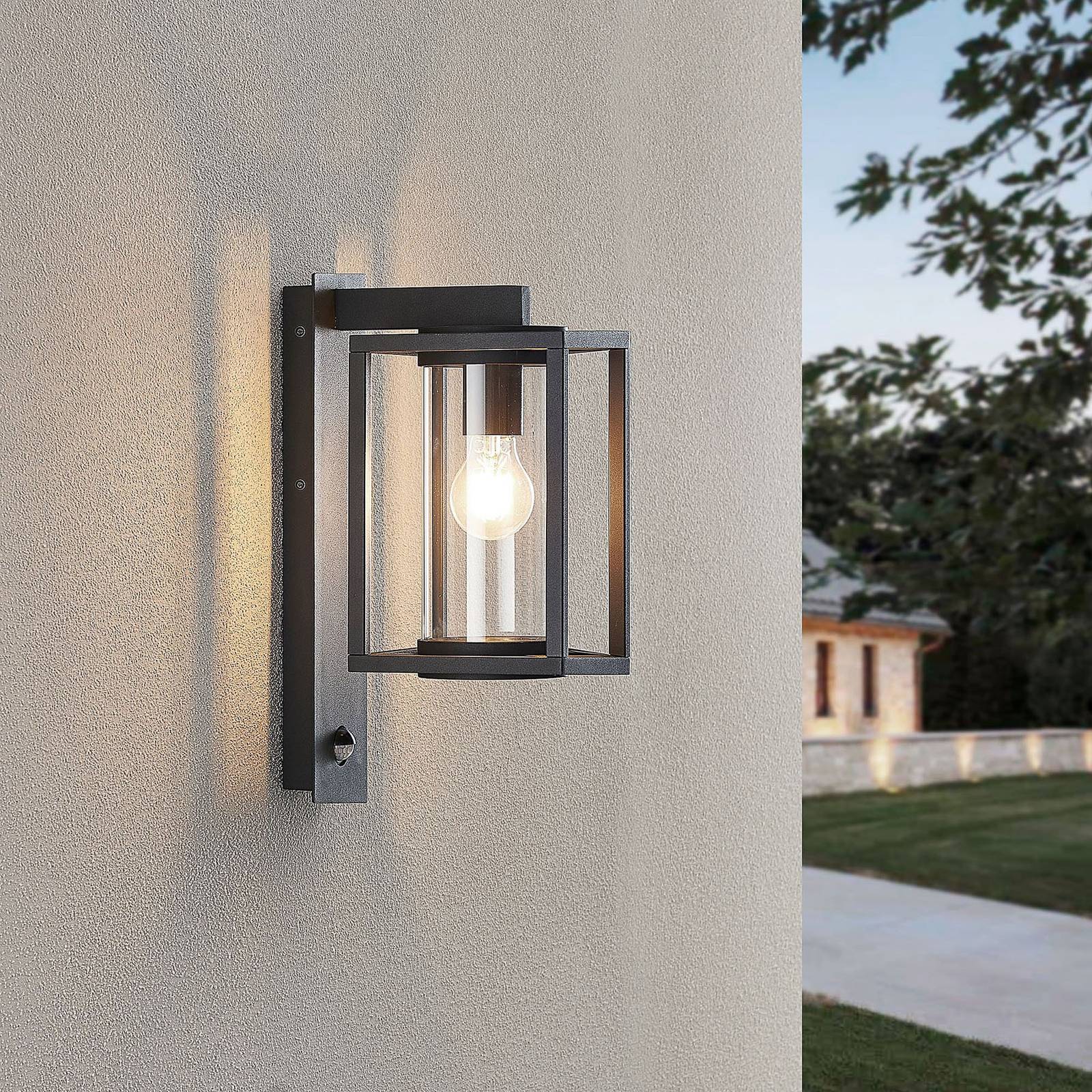 Lucande Ferda udendørs væglampe sensor hænge 2 stk