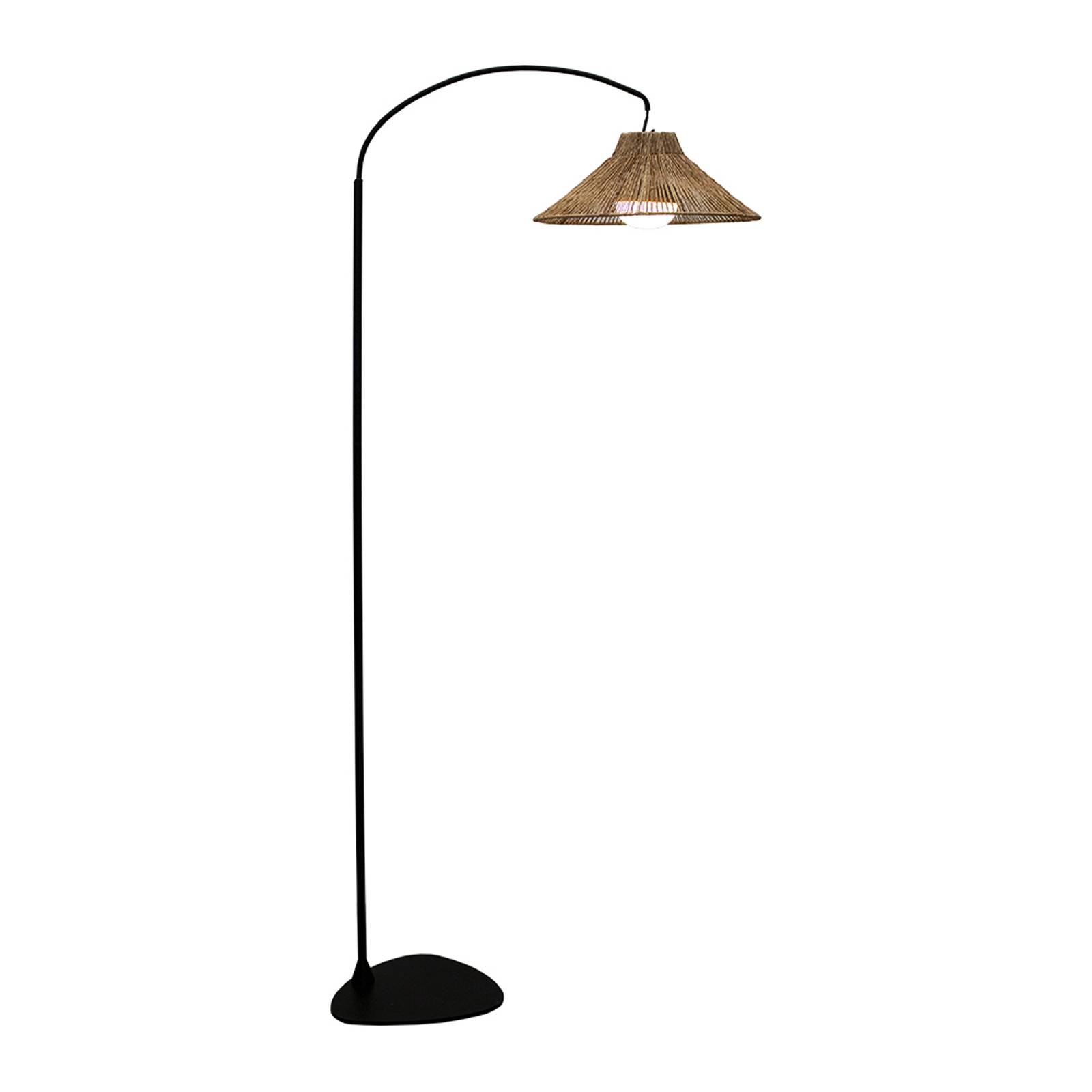 Newgarden Niza LED floor lamp indoor/outdoor 168cm - Living / Dining Room - dimmable - Black