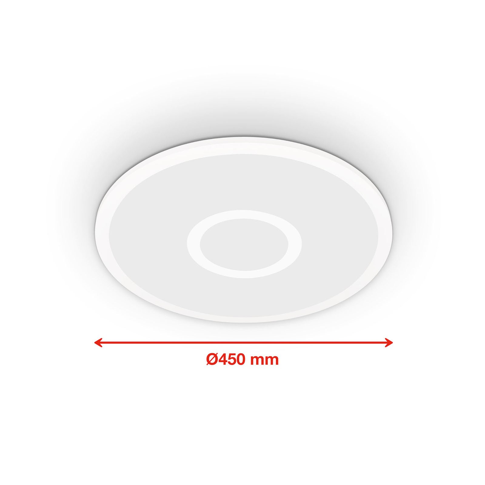LED-paneeli Centerlight valkoinen CCT RGB Ø45cm
