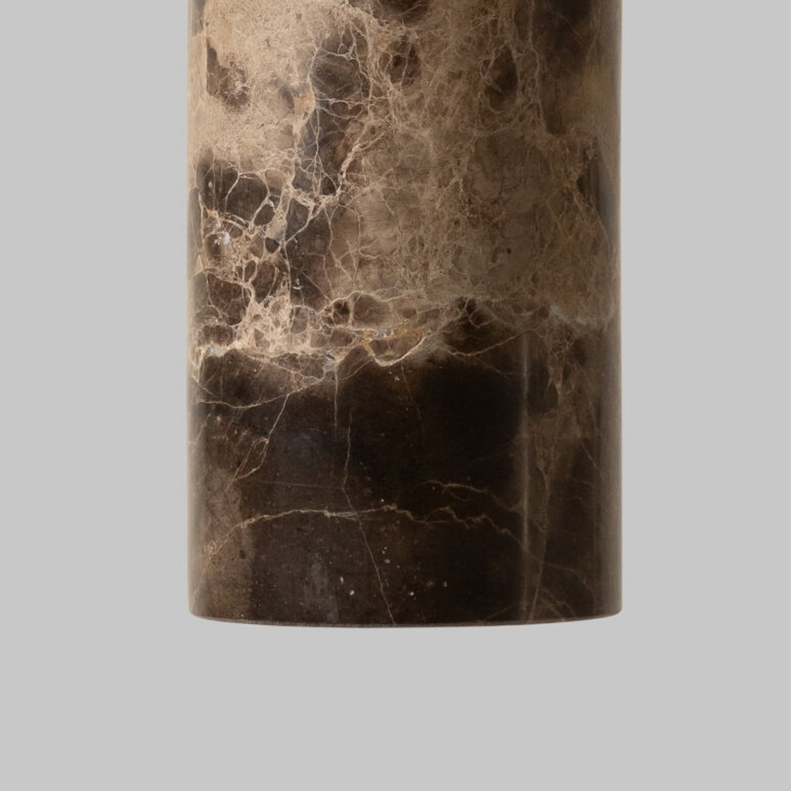 IT'S ABOUT ROMI Tivoli hanging light, brown, marble, 28 cm, GU10