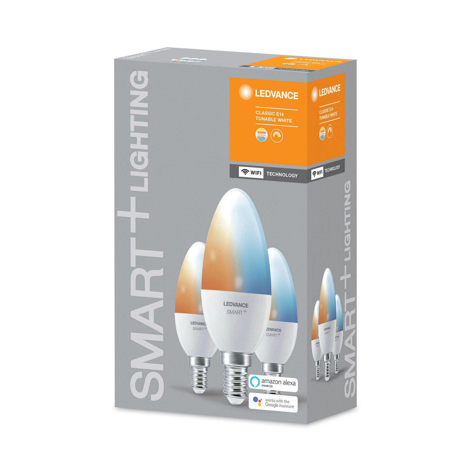 LEDVANCE SMART+ LEDVANCE SMART WiFi E14 5W lumânare 2.700-6.500K 3