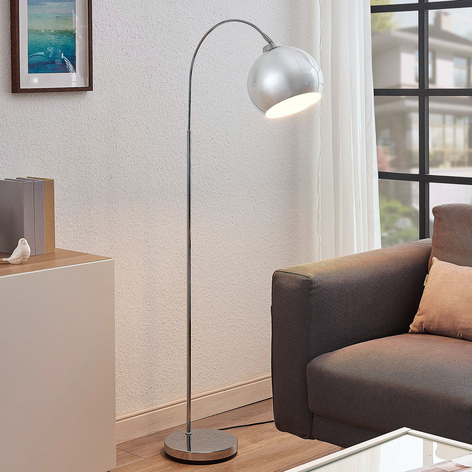 Buestanderlampe Moisia i krom
