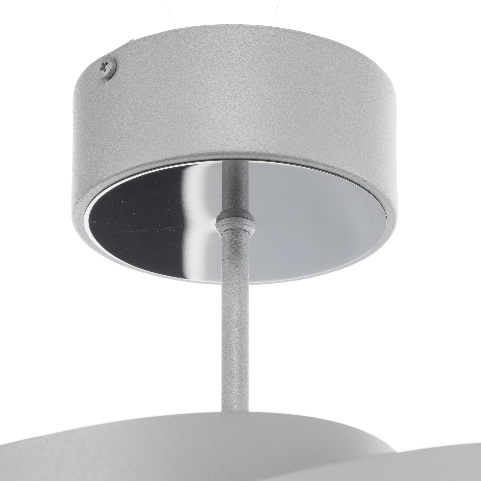 Vento ceiling light, aluminium Lights.co.uk