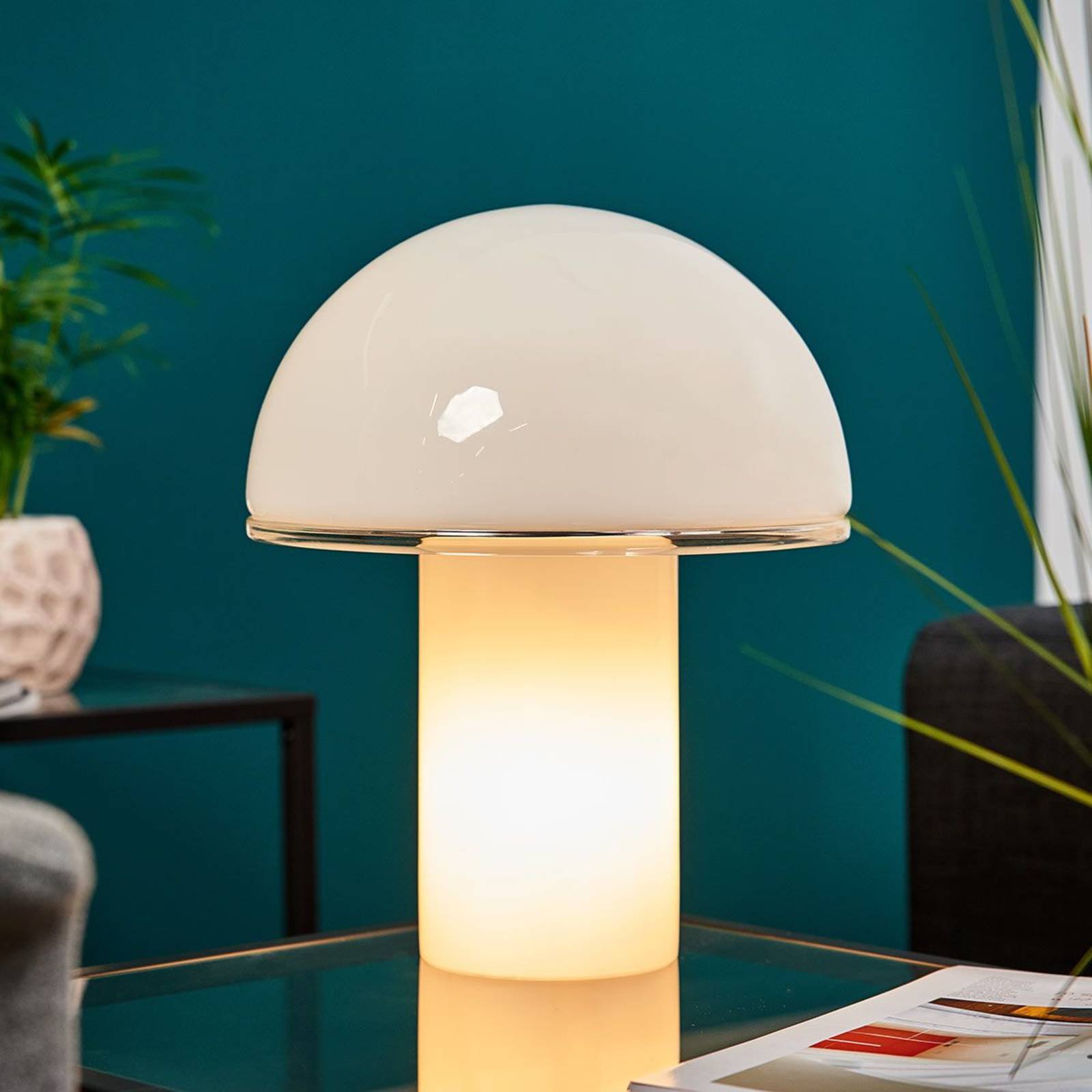 Artemide Onfale medio lampa stołowa ze szkła