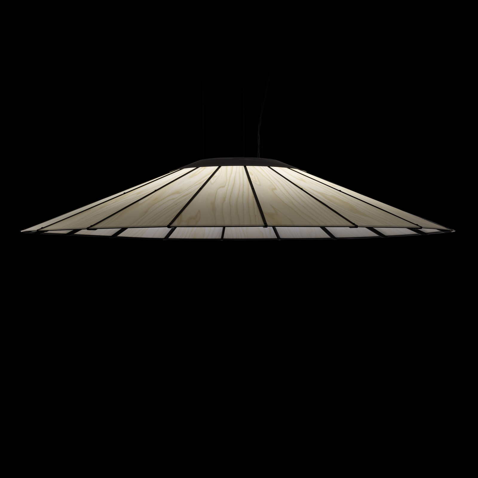 Lampada a sospensione Banga SG LED di LZF, Ø 120 cm, avorio
