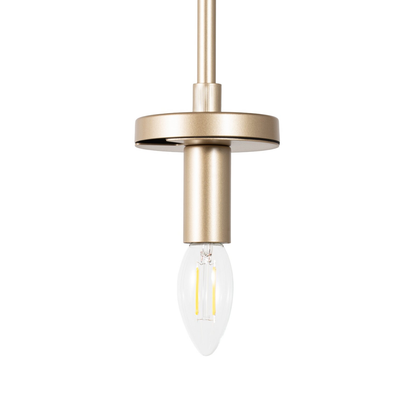 Lucande Hängeleuchte Elani, 3-flammig, Ø 36 cm, Glas