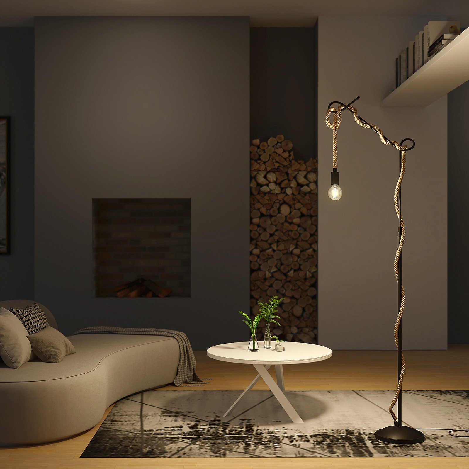 Ropina Lampadaire - Lucande