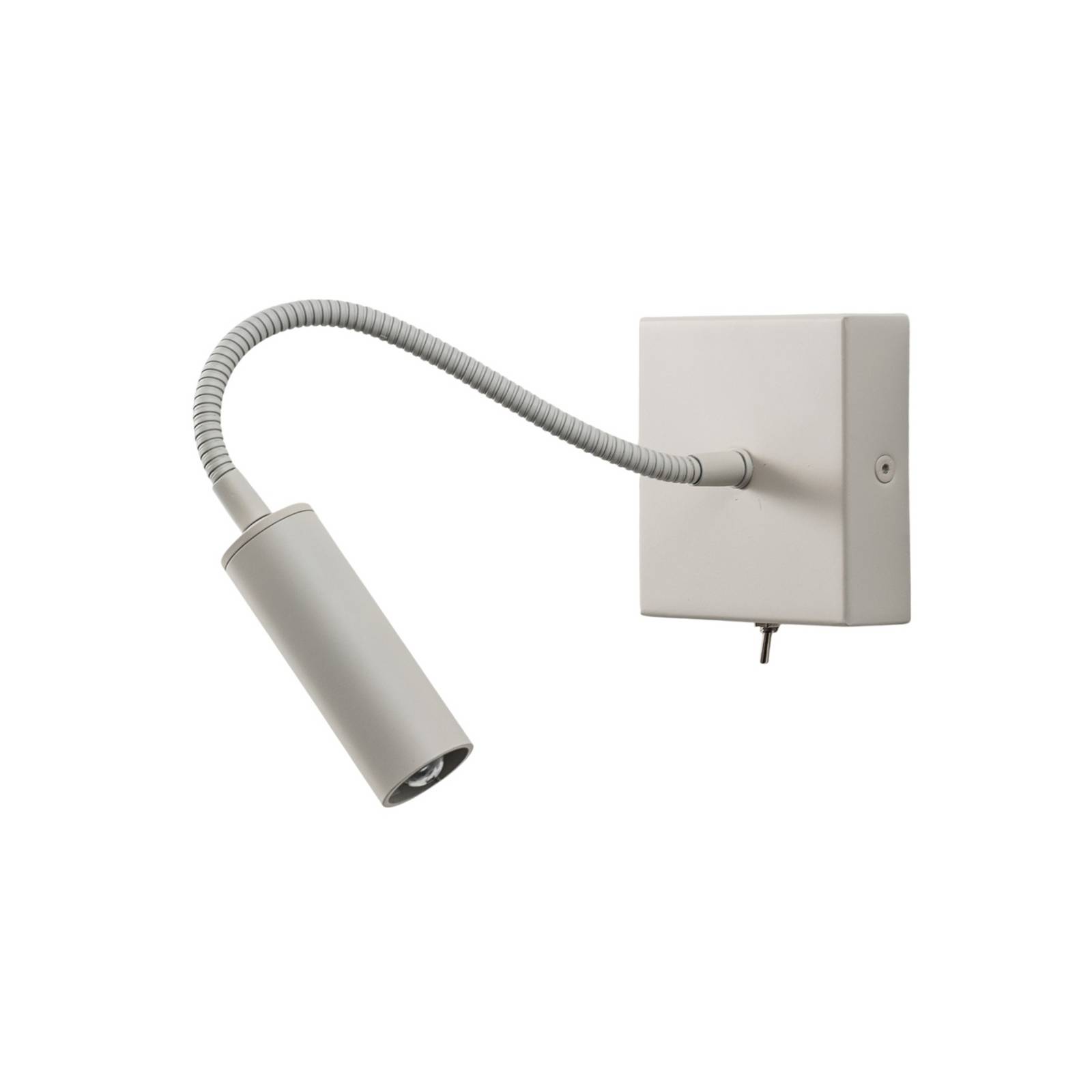 Wandlampe Ojos, creme, Leselampe, verstellbar, 33 cm, G9