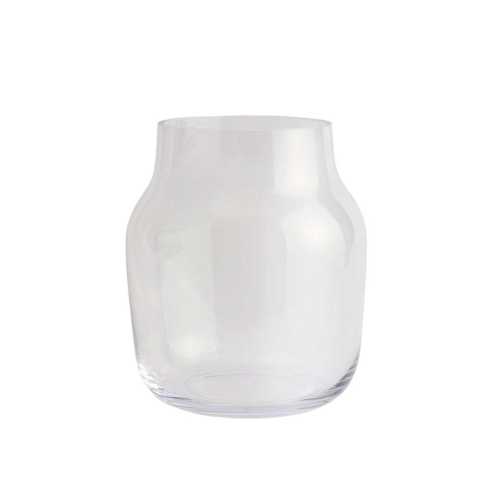 Silent Vase Ø20 Clear - Muuto