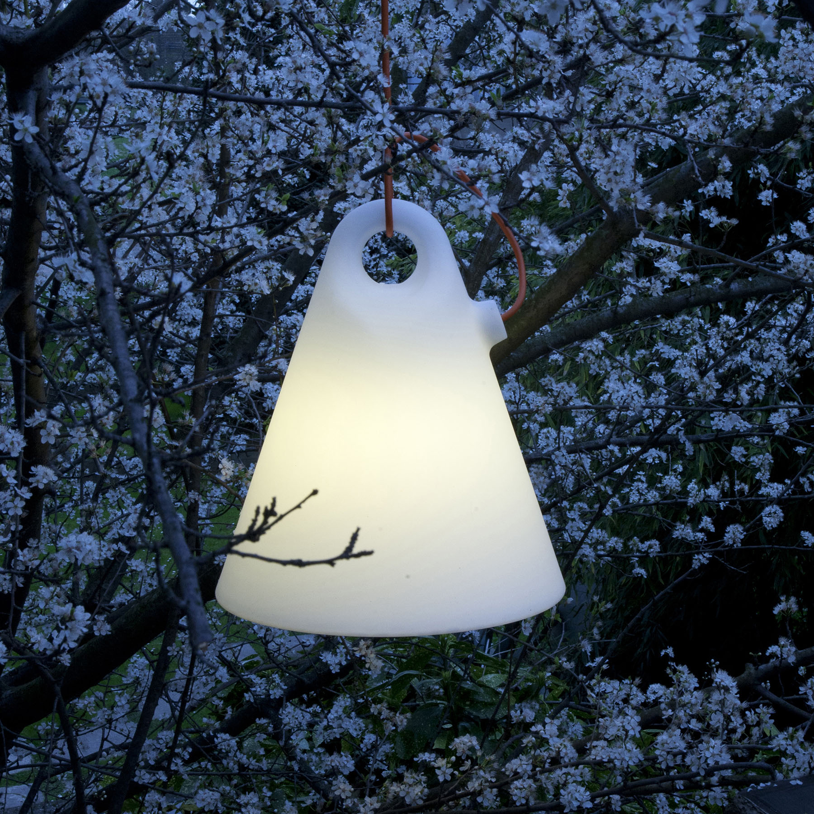 Martinelli Luce Trilly pendant with plug, Ø 27 cm