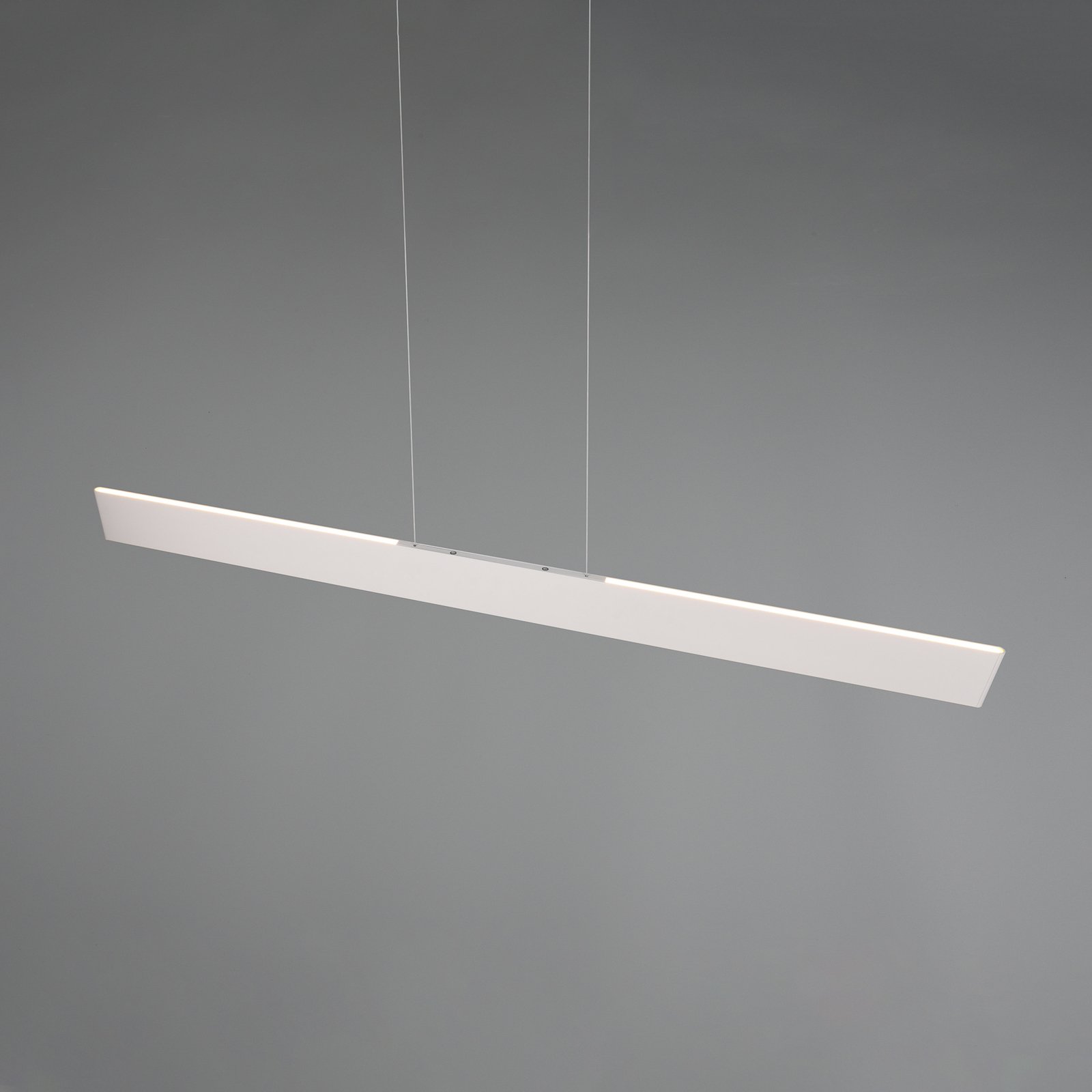 Galway LED pendant light, light grey, up/down, CCT, metal