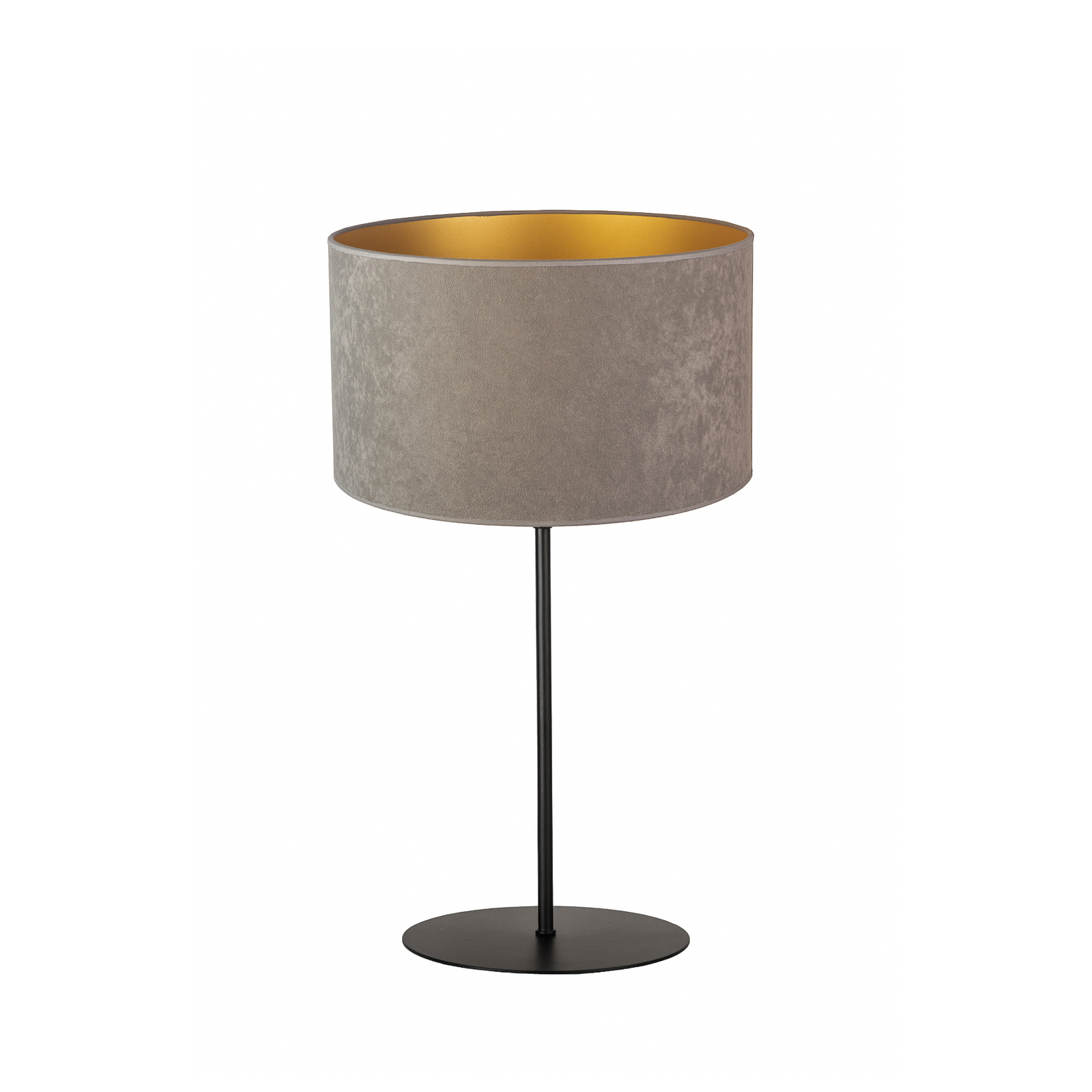 Golden Roller table lamp height 50cm grey/gold