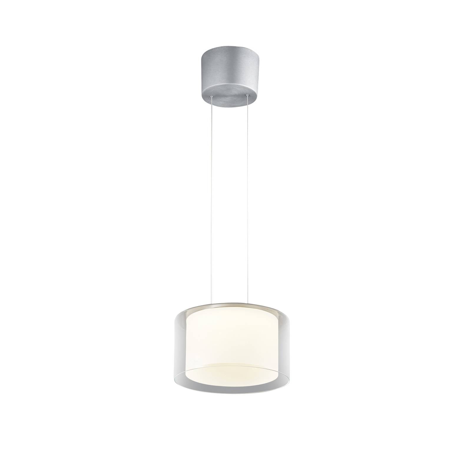 BANKAMP Grand Clear LED-Hängeleuchte 1fl Ø 32 cm