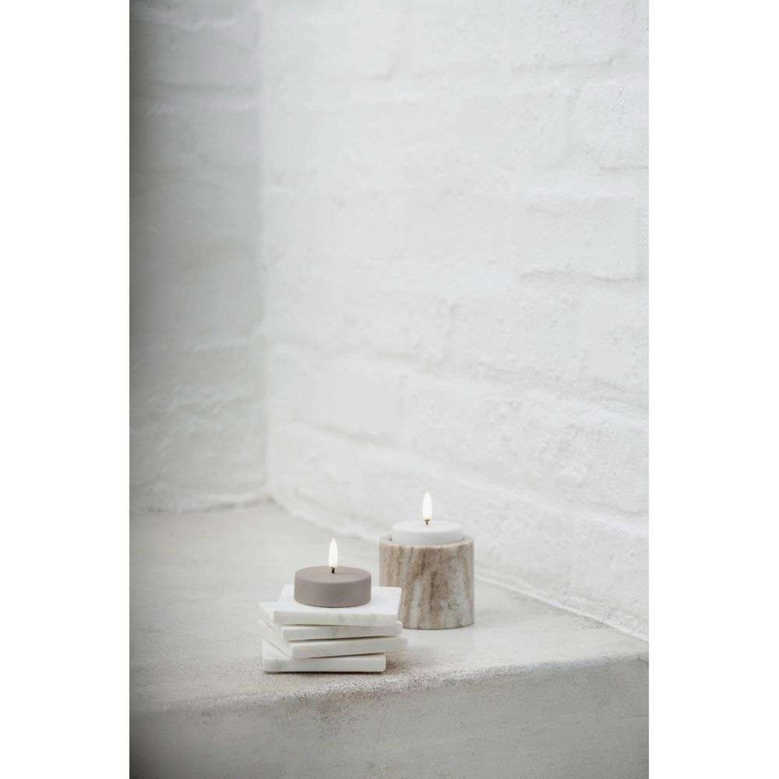 Tealight Maxi LED 6,1 x 2,2 cm Sandstone - Uyuni Lighting