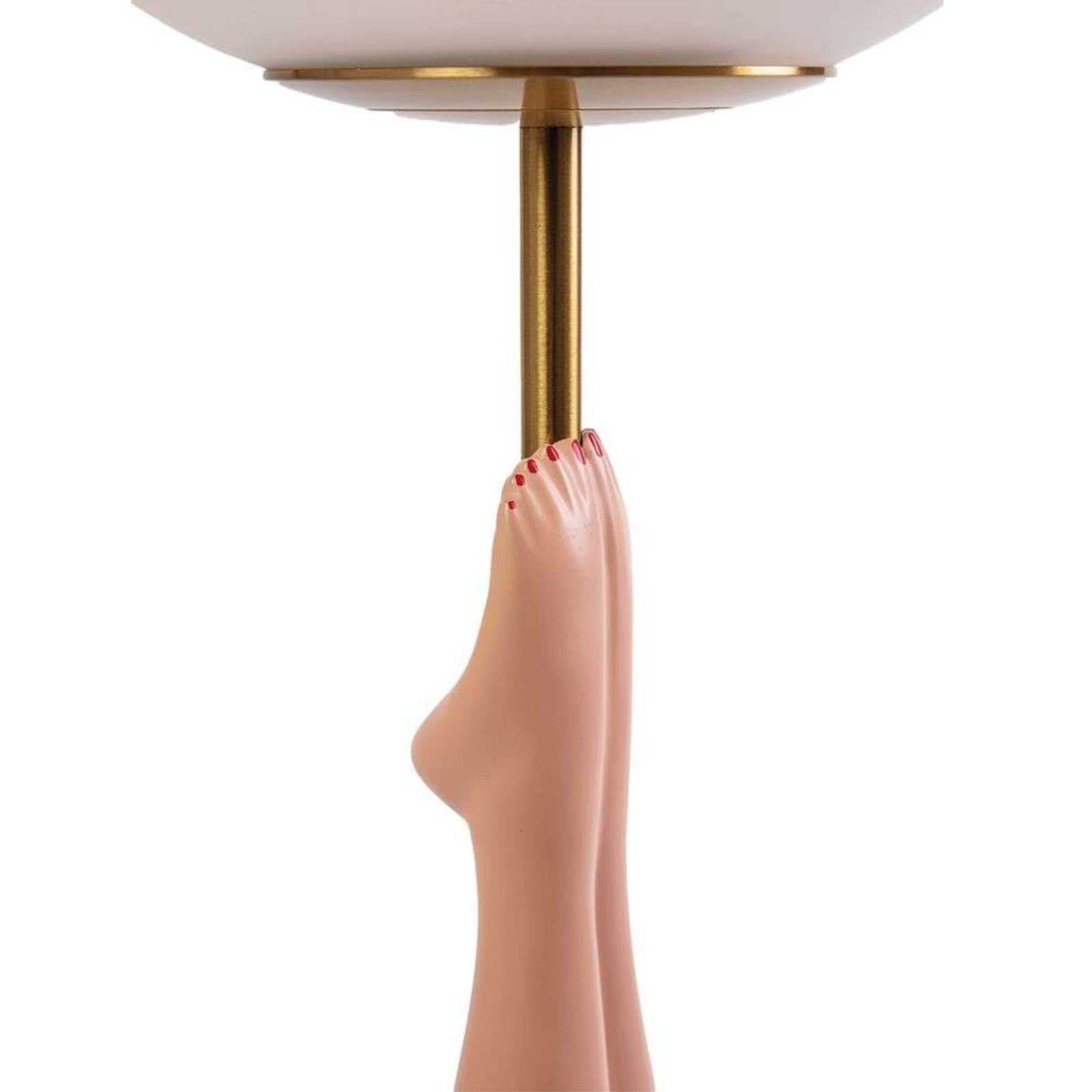 Lady Diver Bordslampa Red SELETTI - Vardagsrum - Metall