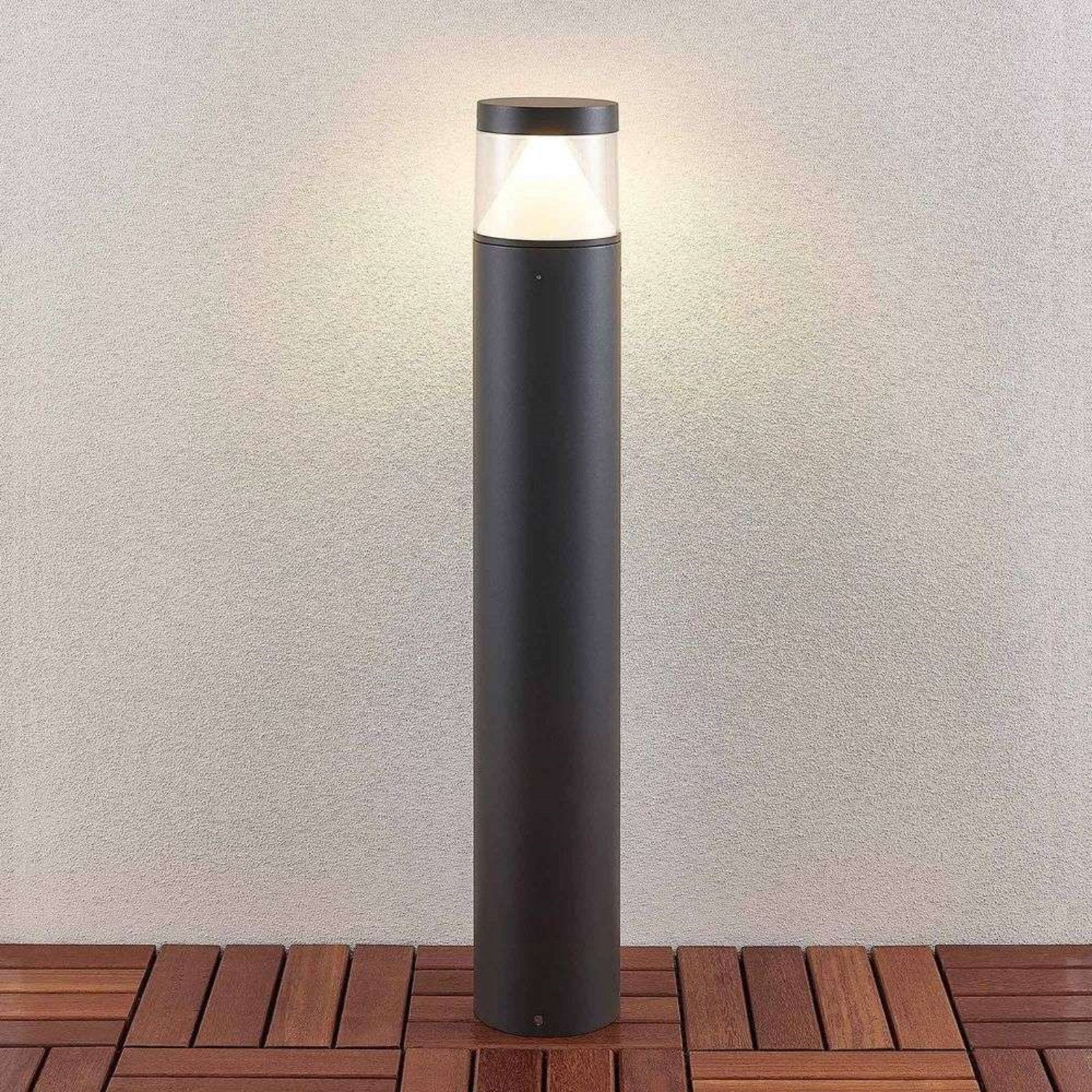 Darja Outdoor Garden Lamp Dark Grey/White - Lucande