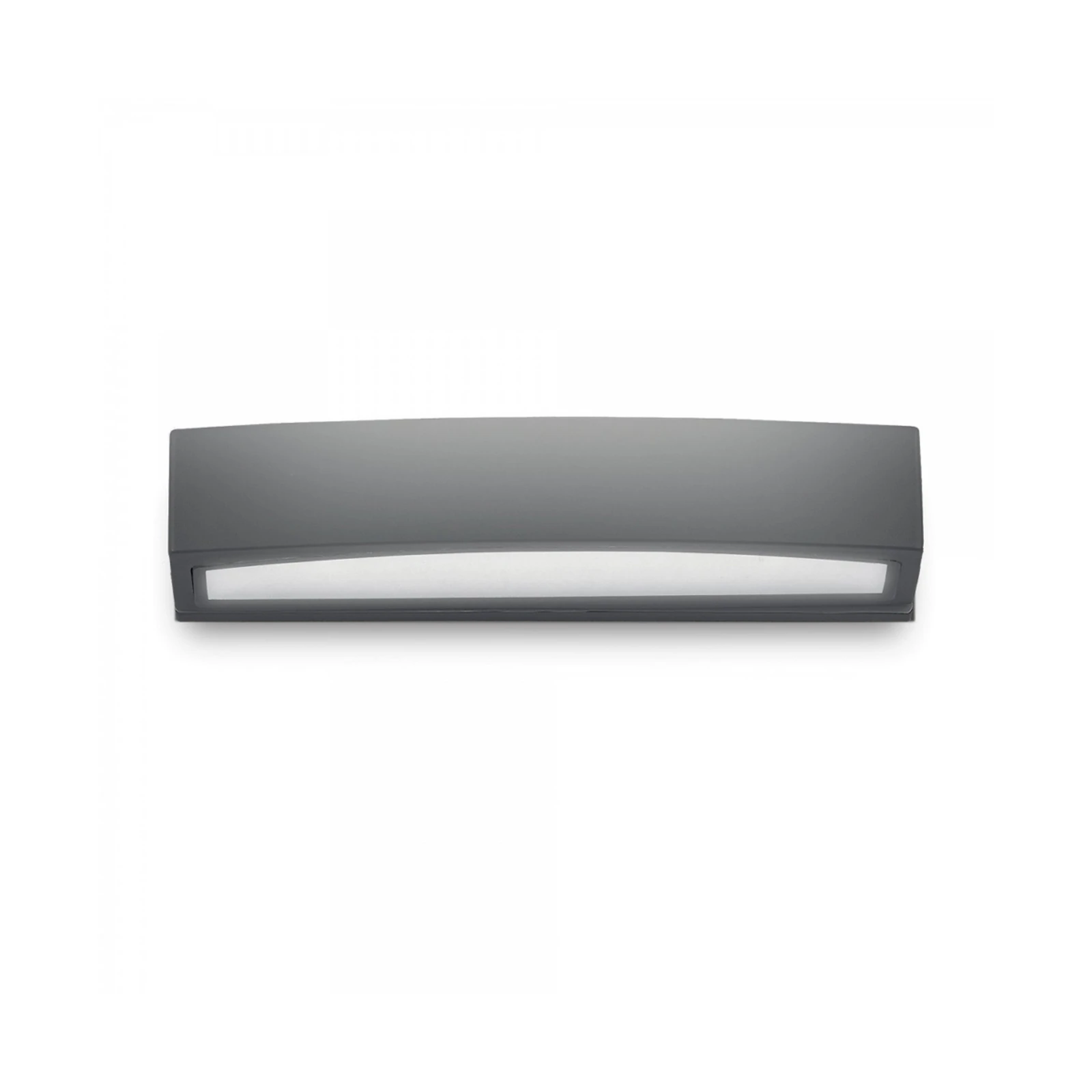 Candeeiro de parede exterior Ideal Lux Andromeda, antracite, largura 45 cm