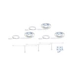 Paulmann LED pásik – predĺženie MaxLED Stair 3 x 50 cm 2 700 K