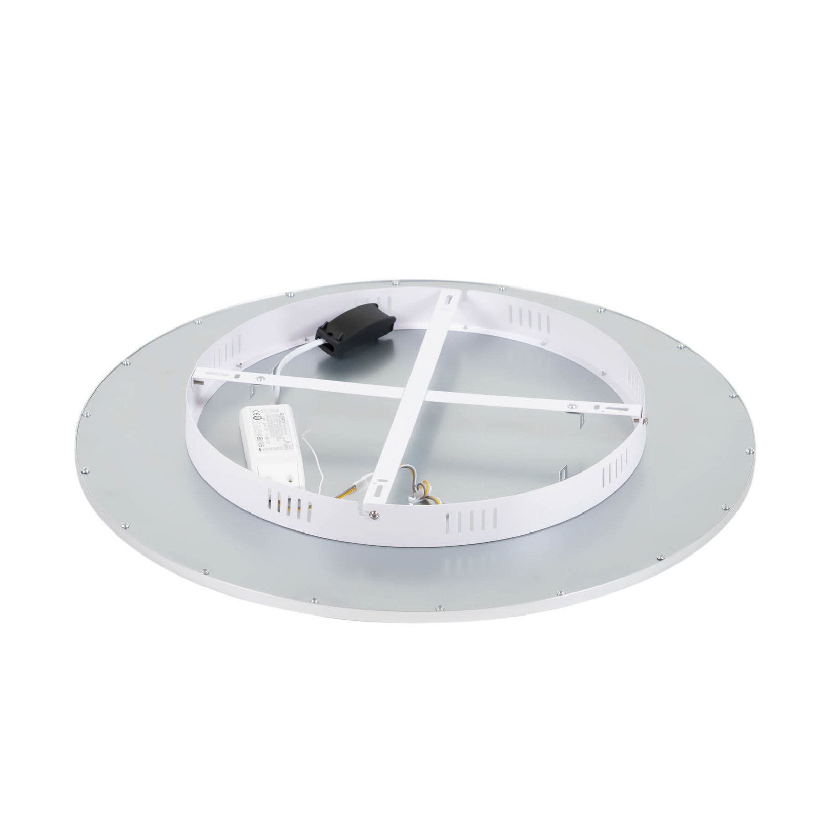 Narima Deckenleuchte CCT Ø60 White/Silver - Lindby