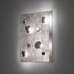 Knikerboker Buchi wall light 60x60cm silver leaf