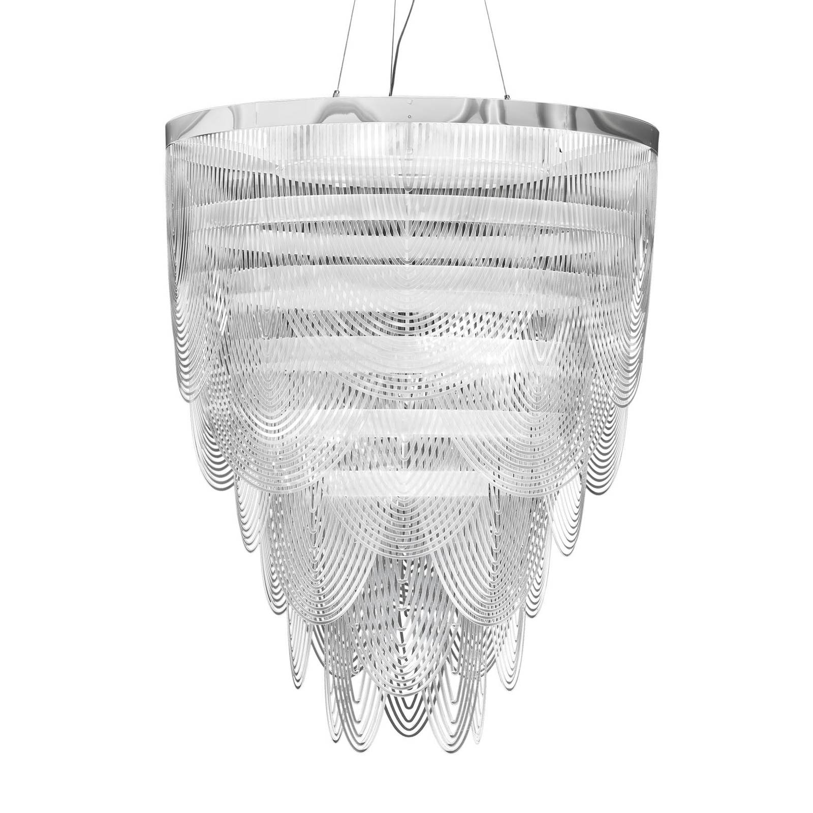 Slamp Ceremony S Hängeleuchte, Ø 55 cm, prisma