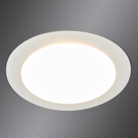 Bedrijf Ga door wervelkolom Arian - LED inbouwspot in wit, 11,3 cm 9W | Lampen24.nl